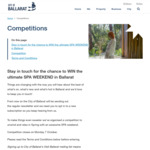 Win a Spa Weekend in Ballarat Worth $850 from Ballarat City Council [Open Australia-Wide, but Travel Not Included)