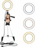 ASAKUKI 6.3" Ring Light with Tripod Stand and Phone Holder $29.99 (40% off) + Delivery ($0 with Prime/ $39 Spend) @ Amazon AU
