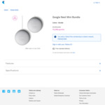 Google Nest Mini Twin Pack for 15,000 Points (Was 20,000) @ Telstra Plus Rewards