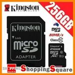 Kingston 256GB MicroSD Card $39.96, Baseus Qi Wireless Car Charger $11.96, Stainless Kettle $11.96 + Del ($0 w/eBay+) @ SS eBay