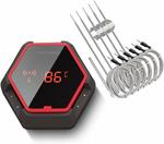 Inkbird Bluetooth Meat Thermometer IBT-6XS (6 probes) $71.76 (Was $91.99) Delivered @ Inkbird Amazon AU