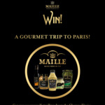 Win a 5-Night Trip to Paris Valued at $6000 from Maille [Purchase]