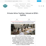 Win 1 of 2 Private Wine Tasting Experiences in Melb/Syd Worth $750 from Carboot Wines