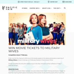 Win 1 of 40 Double Passes to a Preview Screening of Military Wives at Event Cinemas, Pacific Fair (Gold Coast) from AMP Capital