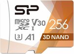 Silicon Power 256GB MicroSDXC UHS-3 High Speed with Adapter $49.99 Delivered @ Silicon Power AU via Amazon AU
