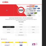Coles Online Save $30 with $170 Spend* OR $10/ $20 off with $150/ $160 Spend