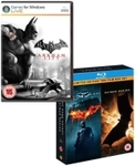 Batman: Arkham City & The Dark Knight / Batman Begins Blu-Ray Bundle PC- $40 DELIVERED