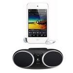 iPod Touch 8GB White and Logitech Portable Speaker S135i Bundle, $218 Including Free Delivery