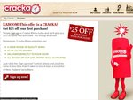 Cracka Wines - $25 off Your First Purchase