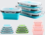 10% off Collapsible Silicone Food Containers: 4Pc for $32.40 (was $36) + Shipping @ Stress Free Kitchen
