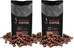 2kg Freshly Roasted Coffee Beans - Medium + Strong Packs $33.91 ($16.95/kg) + $8 Delivery @ Sicilia Coffee