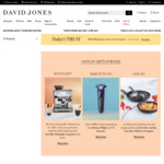 Extra 20% off The Already Reduced Price of Fashion, Shoes and Accessories Online @ David Jones