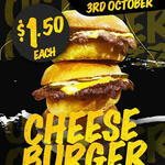 [WA] $1.50 Smashed Cheeseburger @ Majestik Subs (Northbridge)