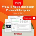 Win A 12 Month Premium Subscription Value at $675 from Morningstar