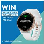 Win a Garmin Venu 2S Smartwatch worth $629 from Exercise Right