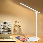 Desk Lamp Reading Light with USB Charging Port $25.42 + Delivery ($0 with Prime/ $39 Spend) @ Eocean-Au via Amazon AU