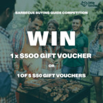 Win a $500 The Good Guys Voucher or 1 of 5 $50 The Good Guys Vouchers from Little Birdie