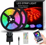 12m RGB LED Strip Lights Controlled by App $27.04 Delivered @ Findyouled Amazon AU