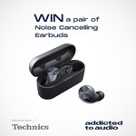 Win 1 of 3 Pairs of Technics AZ60 True Wireless Noise Cancelling Earbuds Worth $379 from Addicted to Audio