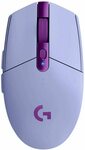 Logitech G305 Lightspeed Wireless Gaming Mouse (Lilac) $46 Delivered @ Amazon AU