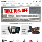 15% off Almost Everything + $9.90 Delivery ($0 with $39 Order) @ Bikebug