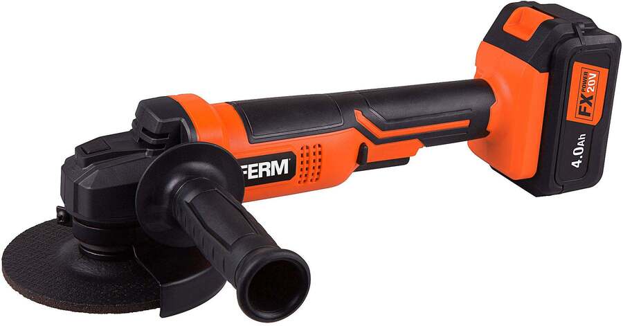 FERM Angle Grinder 20V 125mm 4.0ah Kit 65 Reject Shop in Store Only OzBargain