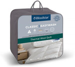 40% off Australian Made Easywash Thermal Quilt ($137.40-$281.40) + $9.95 Delivery ($0 with $149 Order) @ Woolstar