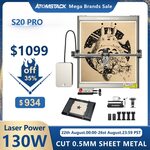 ATOMSTACK S20 PRO Laser 20W Laser Engraving/CNC US$934.04 (~A$1,353.62) + Custom Duty Delivered @ ATOMSTACK via AliExpress