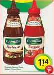 Fountain Tomato Sauce 500ml $1.14 & Capilano Honey 375g $2.49 at Woolworths (Both Half Price)