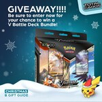 Win a Pokemon - V Battle Deck Bundle from Total Cards