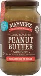 [Back Order] Mayver's Peanut Butter (Crunchy Dark Roast) 375g $2.90 + Post ($0 Prime/ $39 Spend) @ Amazon AU