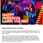 Free Game of Laser Tag @ Timezone (Members Only)
