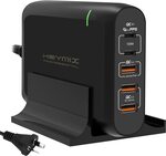 HEYMIX 120W PD Charger USB C Charging Dock $74.99 Delivered (RRP $120) @ HEYMIX AmazonAU