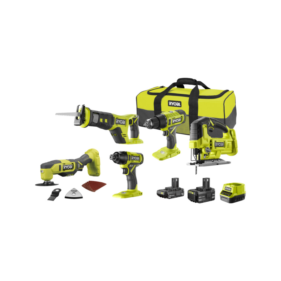 Bunnings ryobi 9 piece kit new arrivals