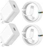 [Prime] 2x USB-C 20W Wall Chargers + 2x USB-C to Lightning 2m Cables $18.74 Delivered (Was $26.99) @ YESDEX via Amazon AU