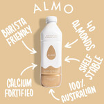 [VIC, Short Dated] 66% off 24x 1 Litre Almo Unsweetened Almond Milk $48 & Free Delivery @ OLIRIA