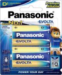 Panasonic Evolta D Premium Alkaline Batteries, 2-Pack $2 (RRP $8) + Delivery ($0 with Prime/ $39 Spend) @ Amazon AU