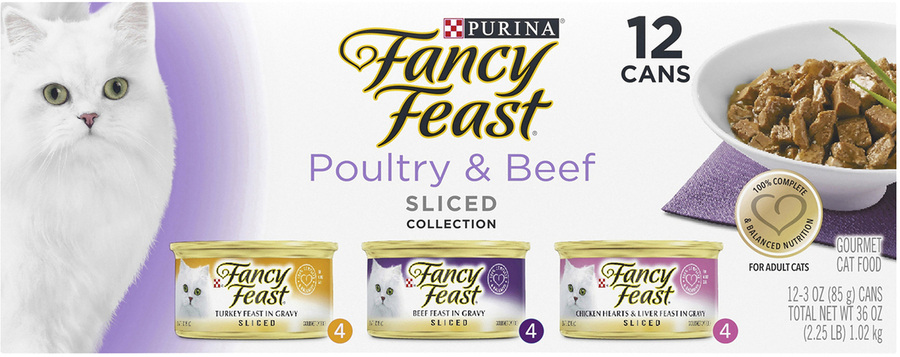 Fancy feast gravy outlet in the middle