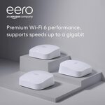 [Prime] eero Pro 6 Tri-Band Mesh Wi-Fi 6 System with Built-in Zigbee Smart Home Hub (3-Pack) $584.99 Delivered @ Amazon AU
