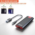 Kingspec M.2 NVMe 10Gbps USB-C SSD Enclosure US$8.26 (~A$12.29) Delivered @ KingSpec Official AliExpress