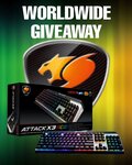 Win a Cougar ATTACK X3 Gaming Keyboard w/ Cherry Mx Switches from Battlerigs