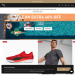 Extra 40% off Sitewide (Except 'Excluded from Promotions') + $8 Delivery ($0 with $120 Order) @ Puma