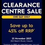 NSW Electrolux warehouse Factory clearance -  1 day only - up to 45% discount.