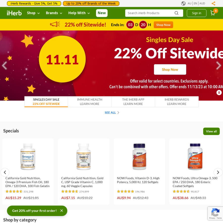 22-off-sitewide-shipping-0-with-80-spend-iherb-ozbargain