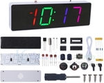 DC 5V Colorful LED Electronic Clock Kit US$5.87 (~A$8.92) + US$5 (~A$7.6) Delivery ($0 with US$20 Order) @ ICStation