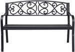 Marquee 1.2m Black Steel and Cast Iron Bench $49 (RRP $120) + Delivery ($0 C&C/ in-Store) @ Bunnings