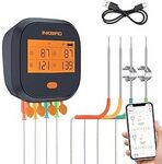 Inkbird Wi-Fi Grill Thermometer IBBQ-4T, Rechargeable with 4 Probes $64.99 (Was $139) Delivered @ LerwayDirect via Amazon AU