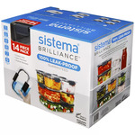 Sistema Brilliance Food Storage 14-Piece Set $36.99 Delivered (Made in New Zealand) @ Costco (Membership Required)