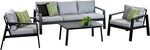 [WA] Marseille 2x 3-Seater Aluminium Sofa Lounge Set + 2 Armchairs - $1,298 + Delivery ($0 Perth C&C) @ Segals Outdoor Furniture