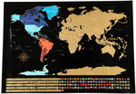 World Scratch Map $6 + Delivery ($0 with OnePass) @ Catch